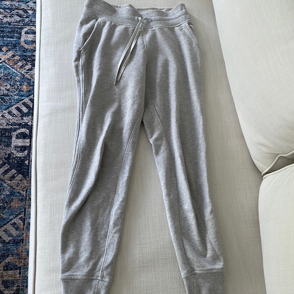Lulu lemon heather grey joggers